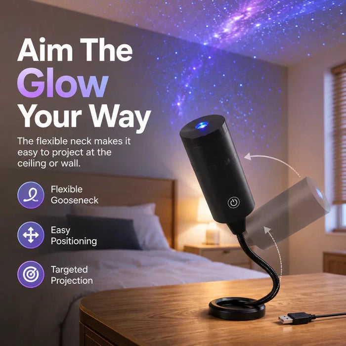 🔥LAST DAY 40% OFF - 🌌🌠HD Smart Dynamic 5D Holographic Night Light Projector