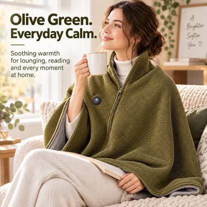 🔥 Wearable Heated Blanket – Cozy Hands-Free Warmth
