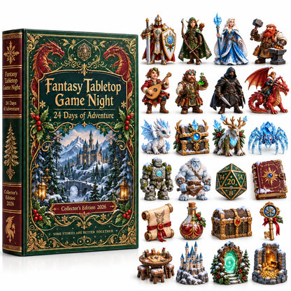 🐉 Fantasy Tabletop Advent Calendar 2026 – 24 Days of RPG Adventures!