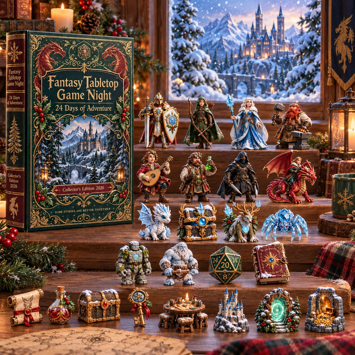 🐉 Fantasy Tabletop Advent Calendar 2026 – 24 Days of RPG Adventures!