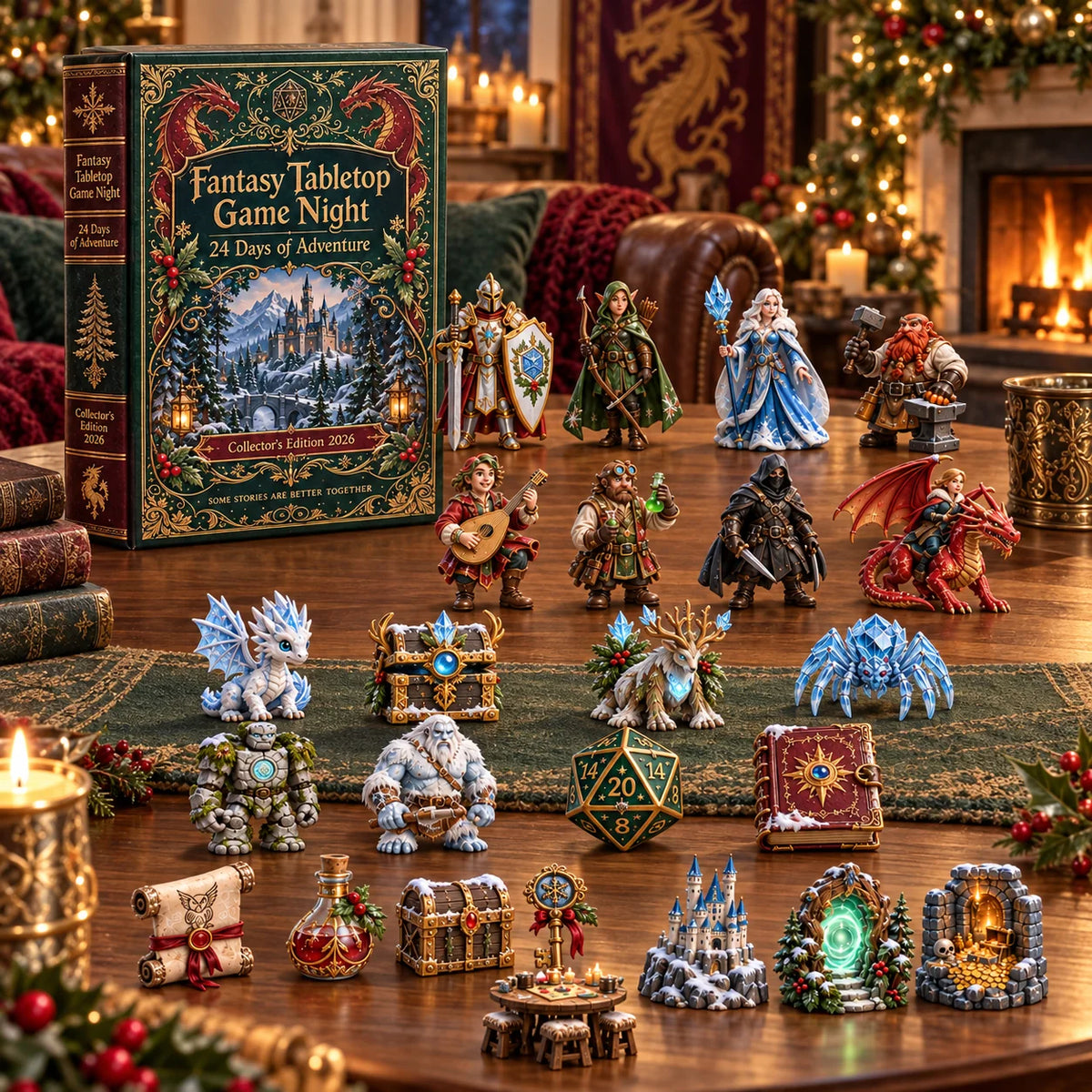 🐉 Fantasy Tabletop Advent Calendar 2026 – 24 Days of RPG Adventures!
