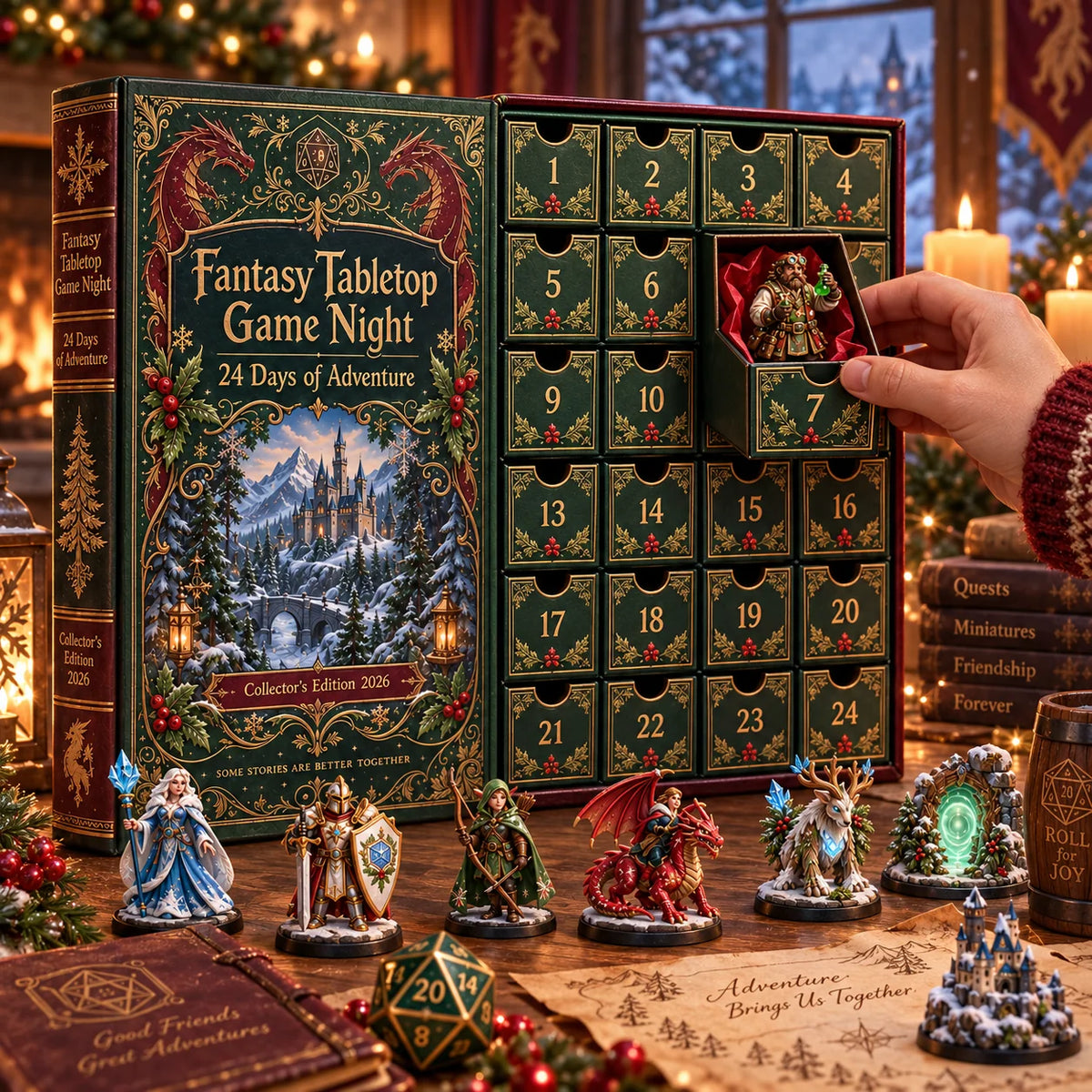 🐉 Fantasy Tabletop Advent Calendar 2026 – 24 Days of RPG Adventures!