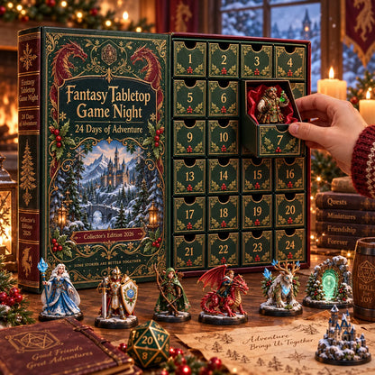 🐉 Fantasy Tabletop Advent Calendar 2026 – 24 Days of RPG Adventures!