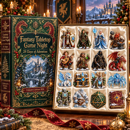 🐉 Fantasy Tabletop Advent Calendar 2026 – 24 Days of RPG Adventures!