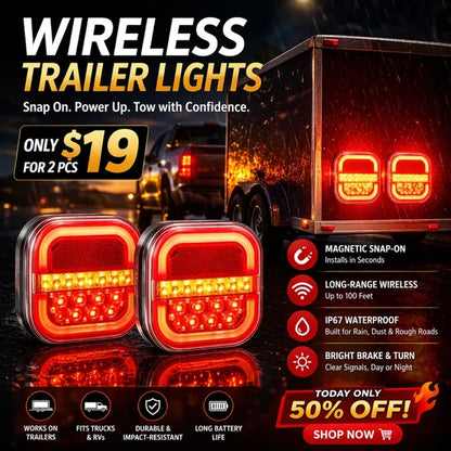 Wireless CAR LED TRAILER LIGHTS